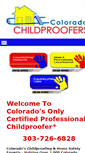 Mobile Screenshot of coloradochildproofers.com